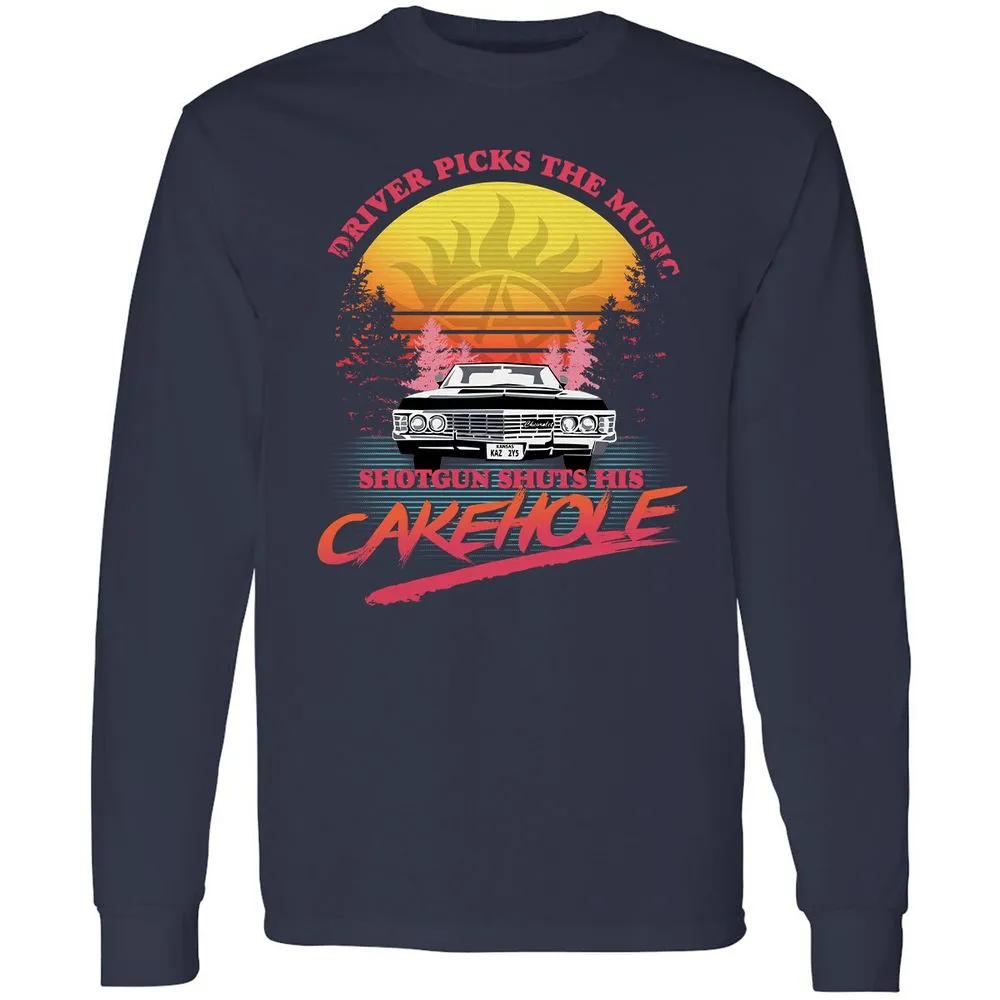 Long Sleeve T-Shirt - 5RAZH9BH - Navy - 2