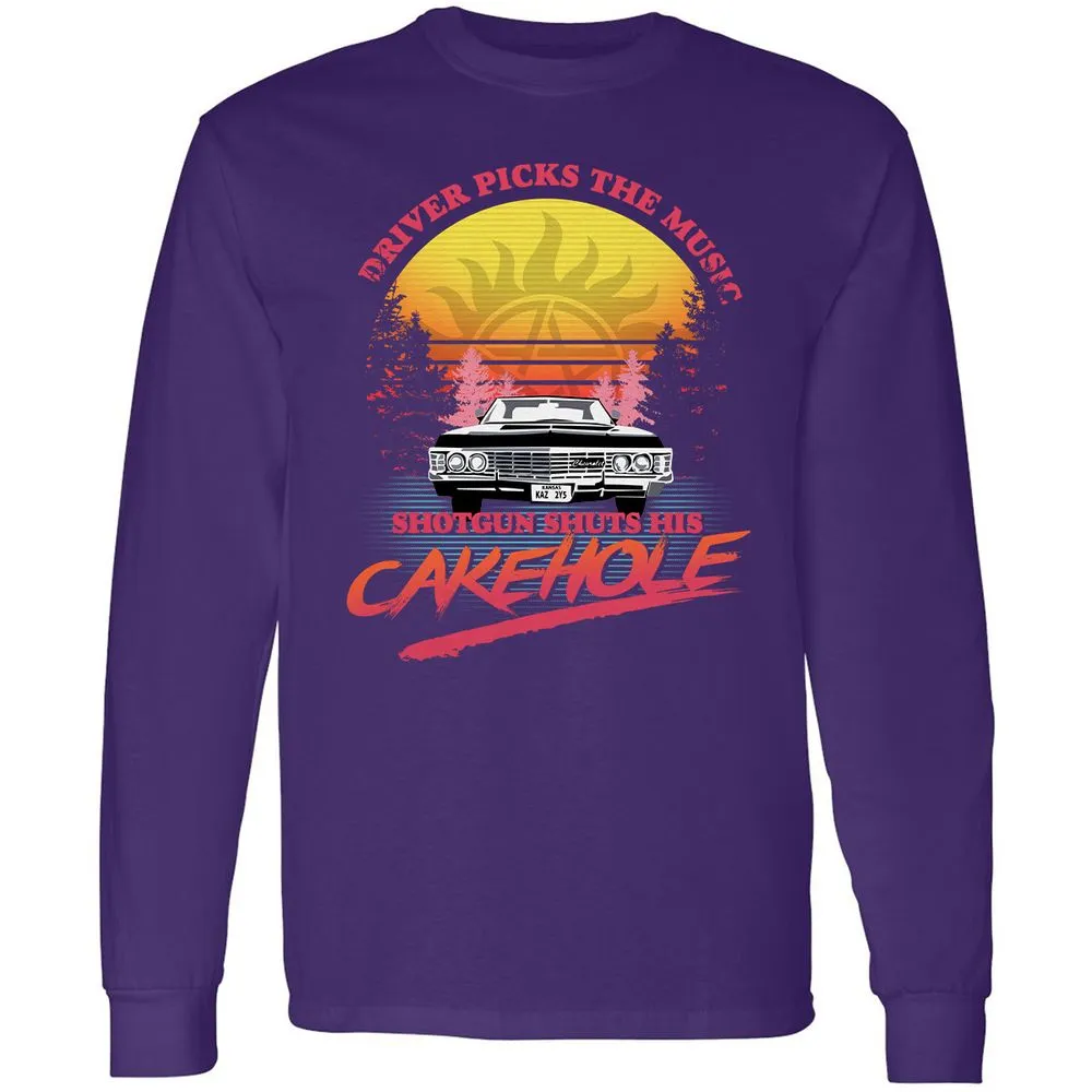 Long Sleeve T-Shirt - 5RAZH9BH - Purple - 13