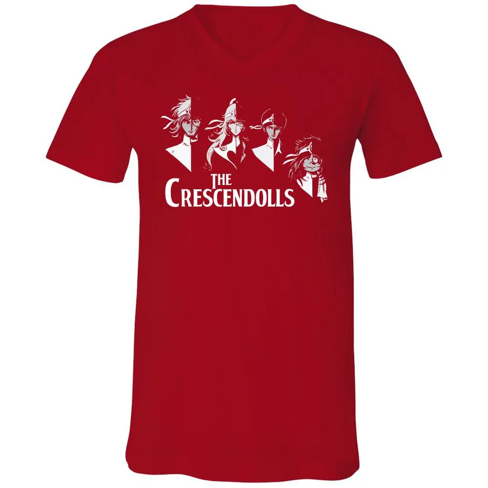 Unisex V-Neck T-Shirt - RJ53Z19D - Red - 3