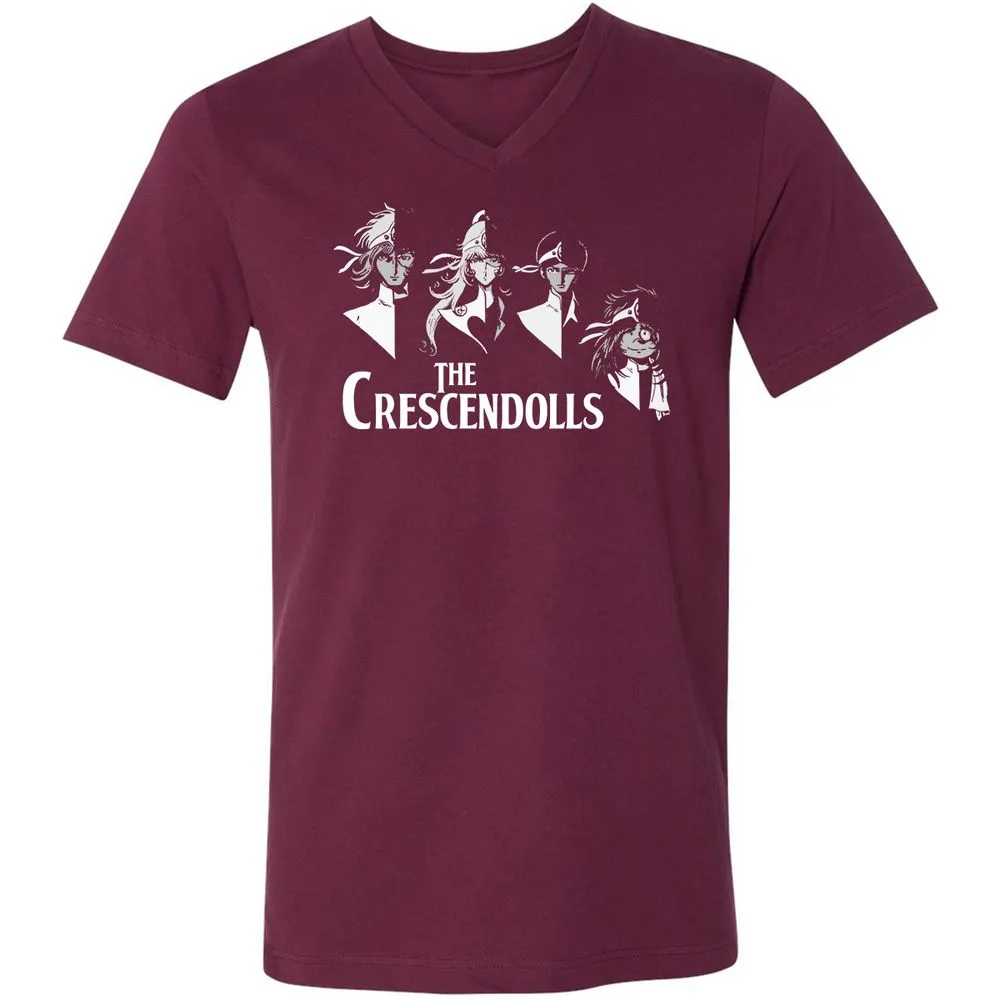 Unisex V-Neck T-Shirt - RJ53Z19D - Maroon - 6
