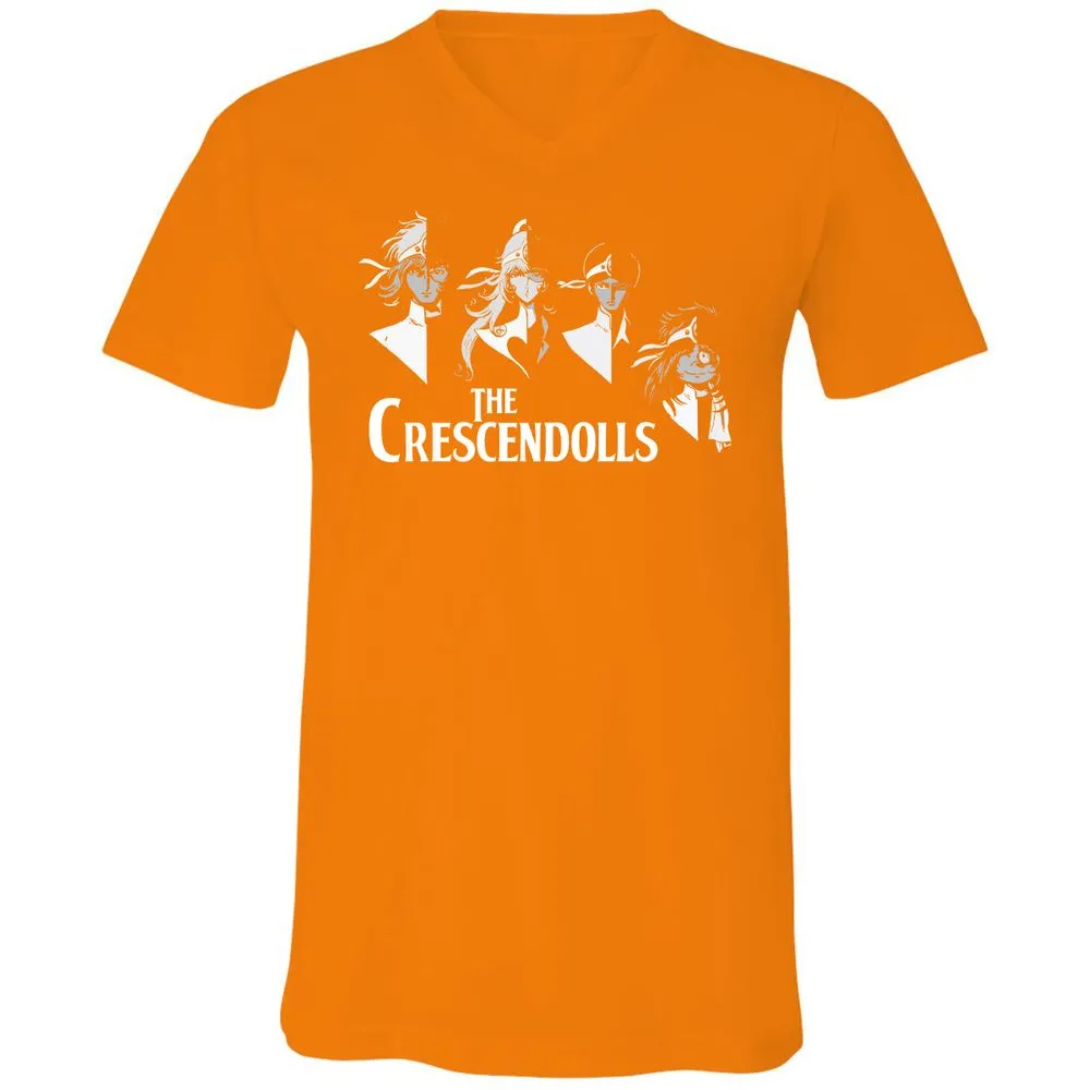 Unisex V-Neck T-Shirt - RJ53Z19D - Orange - 11