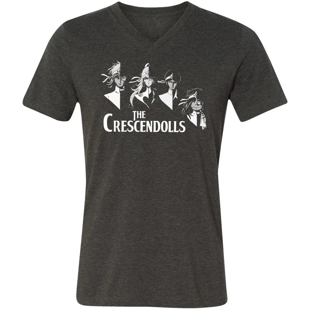 Unisex V-Neck T-Shirt - RJ53Z19D - Dark Grey Heather - 8