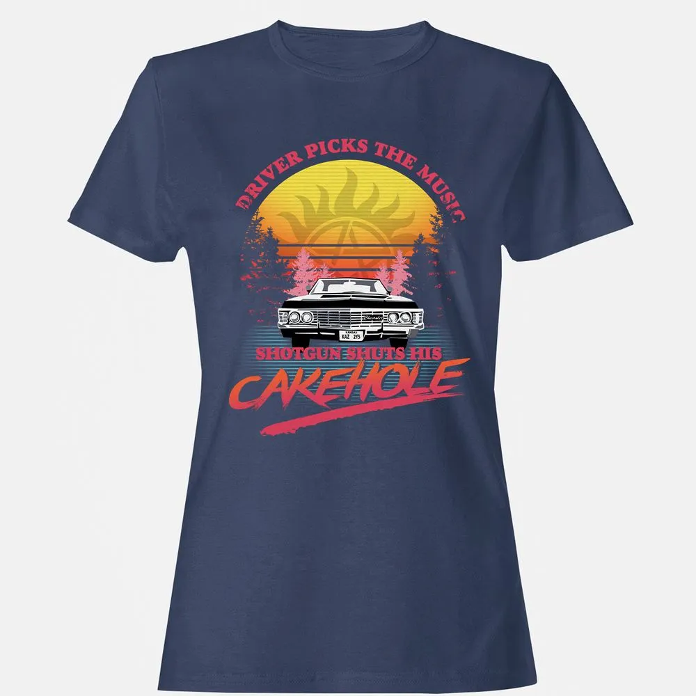 Women's T-Shirt - 2CVK2NVB - Navy - 10
