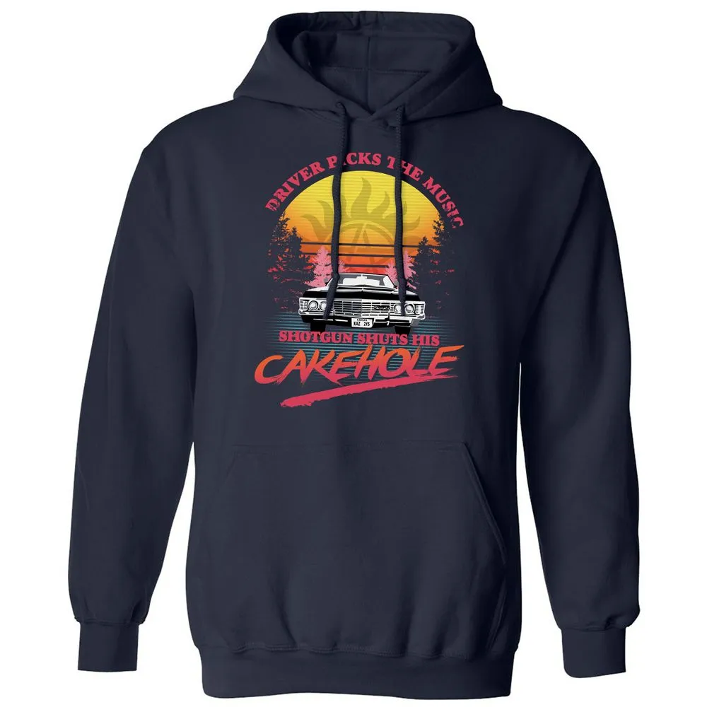 Classic Unisex Hoodie - MQ54D9PX - Navy - 2