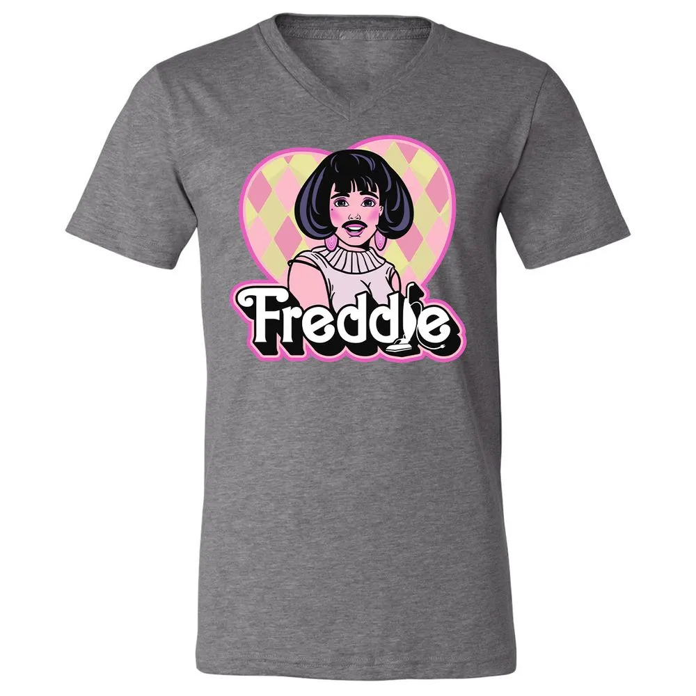 Unisex V-Neck T-Shirt - XN3U4MNA - Deep Heather - 13