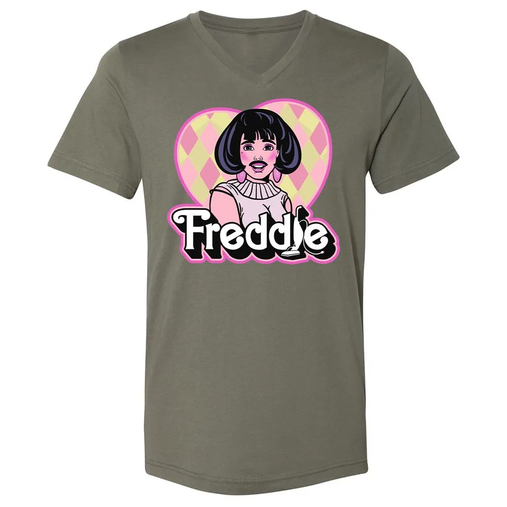Unisex V-Neck T-Shirt - XN3U4MNA - Military Green - 10