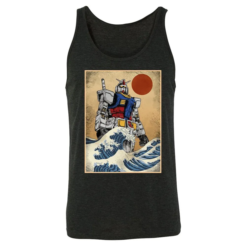 Unisex Jersey Tank - UXPFA55H - Charcoal Black Triblend - 5