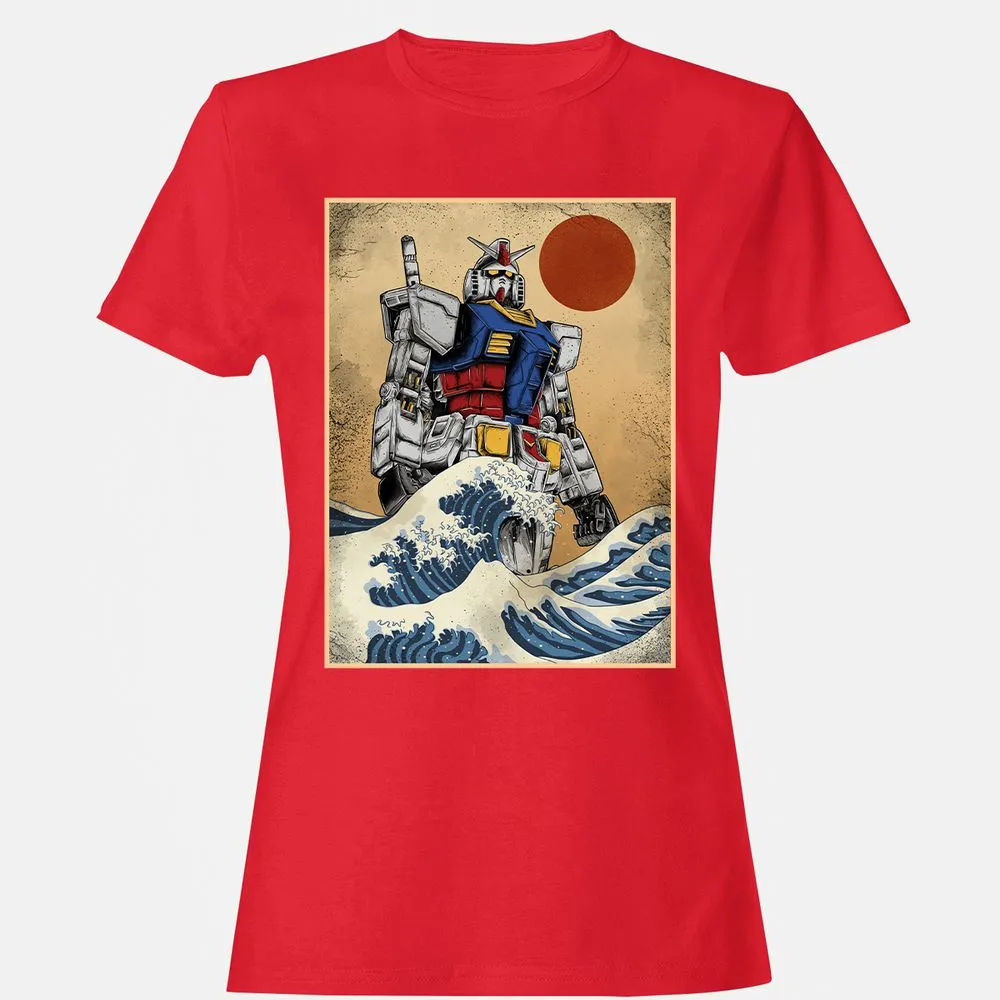 Women's T-Shirt - HNB1PH8B - Red - 13