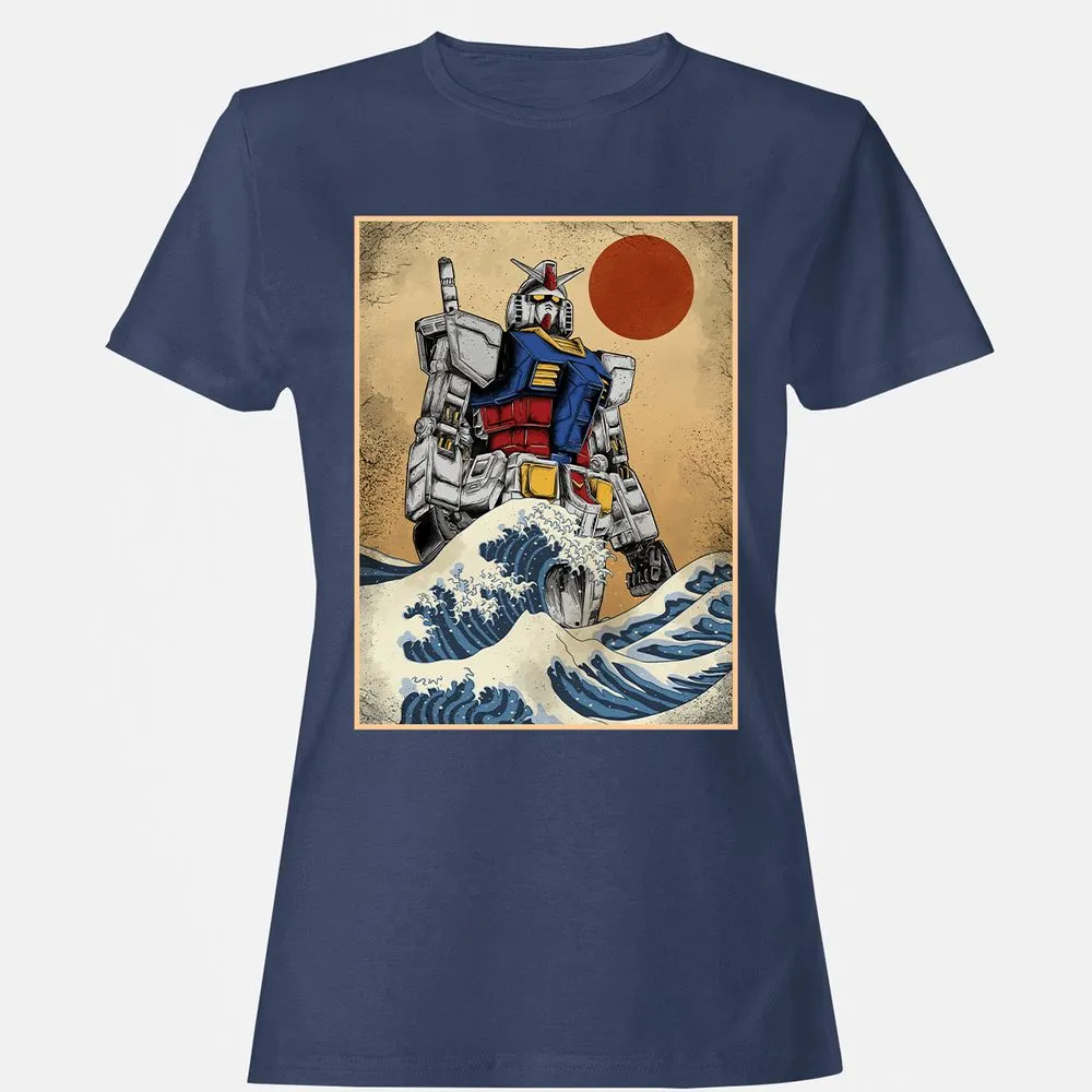 Women's T-Shirt - HNB1PH8B - Navy - 10