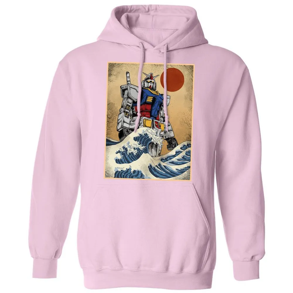 Classic Unisex Hoodie - H6FG9A3C - Light Pink - 3