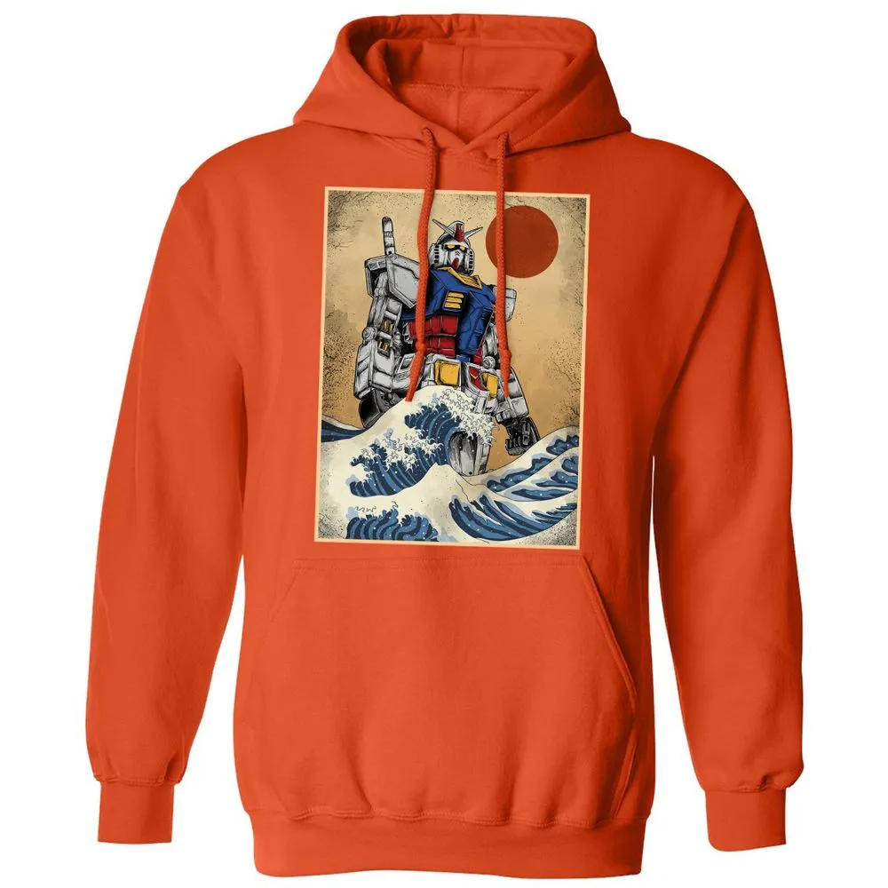 Classic Unisex Hoodie - H6FG9A3C - Orange - 10