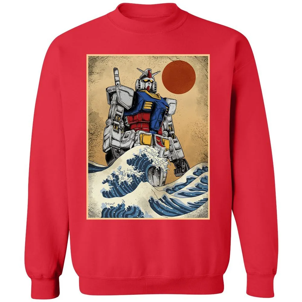 Classic Unisex Sweatshirt - LADYUA7P - Red - 5