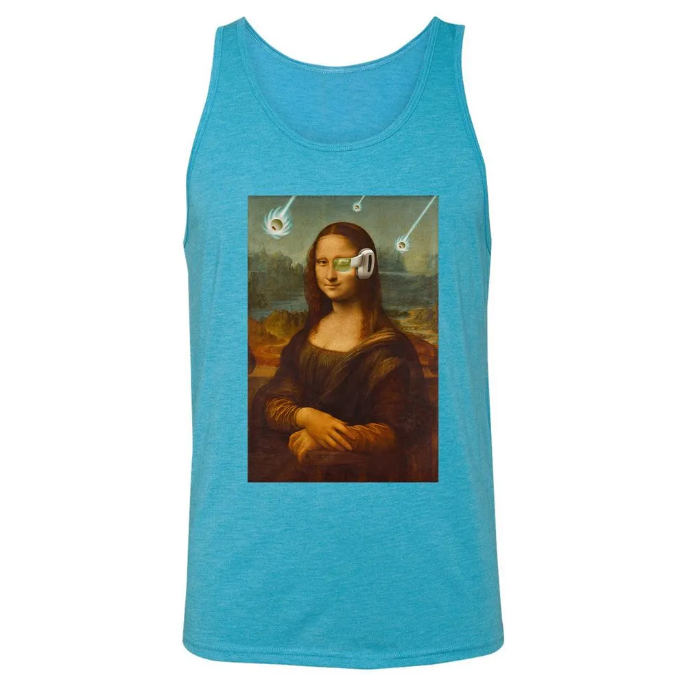 Unisex Jersey Tank - YE7X3DTK - Aqua Triblend - 3