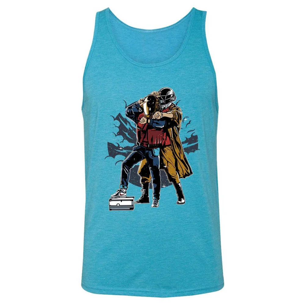 Unisex Jersey Tank - YFZVRX88 - Aqua Triblend - 3