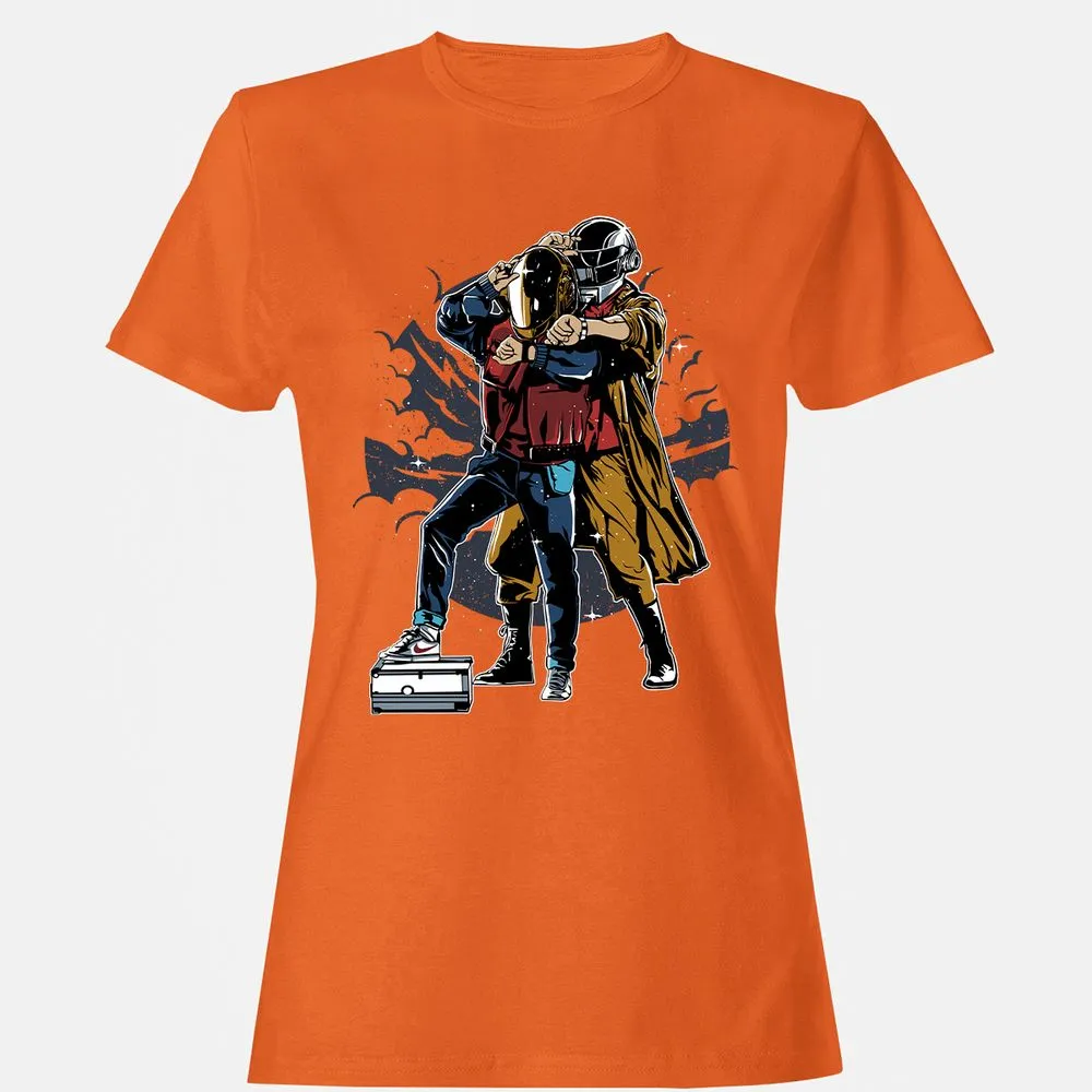 Women's T-Shirt - HQSN5DNE - Orange - 11
