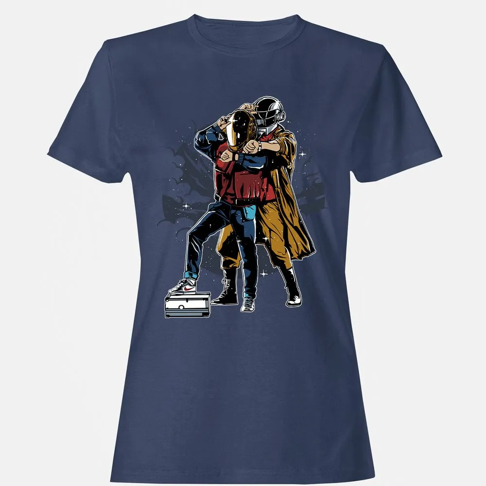 Women's T-Shirt - HQSN5DNE - Navy - 10