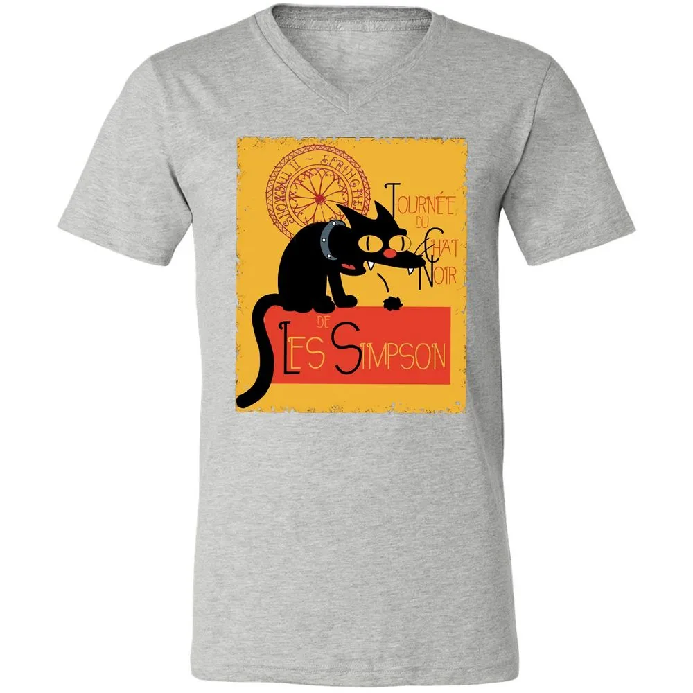 Unisex V-Neck T-Shirt - VRGRUTTG - Athletic Heather - 7