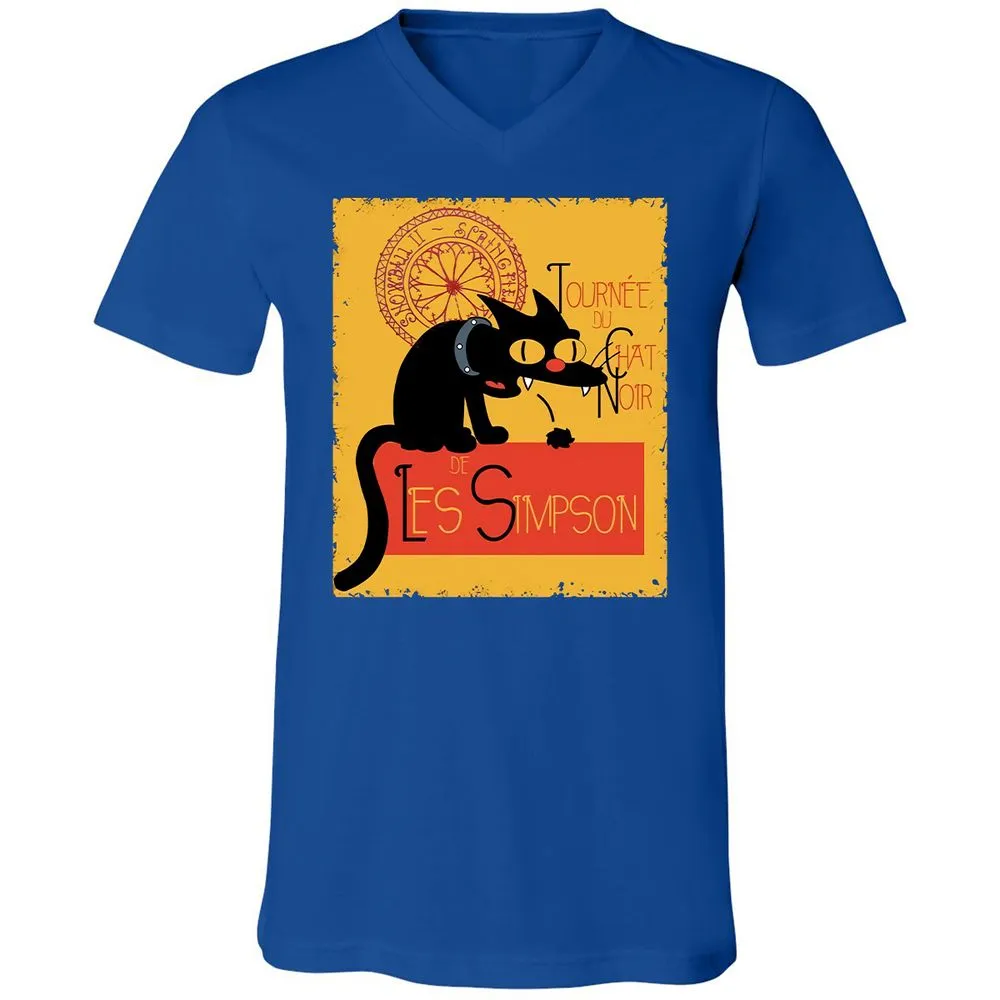Unisex V-Neck T-Shirt - VRGRUTTG - True Royal - 4