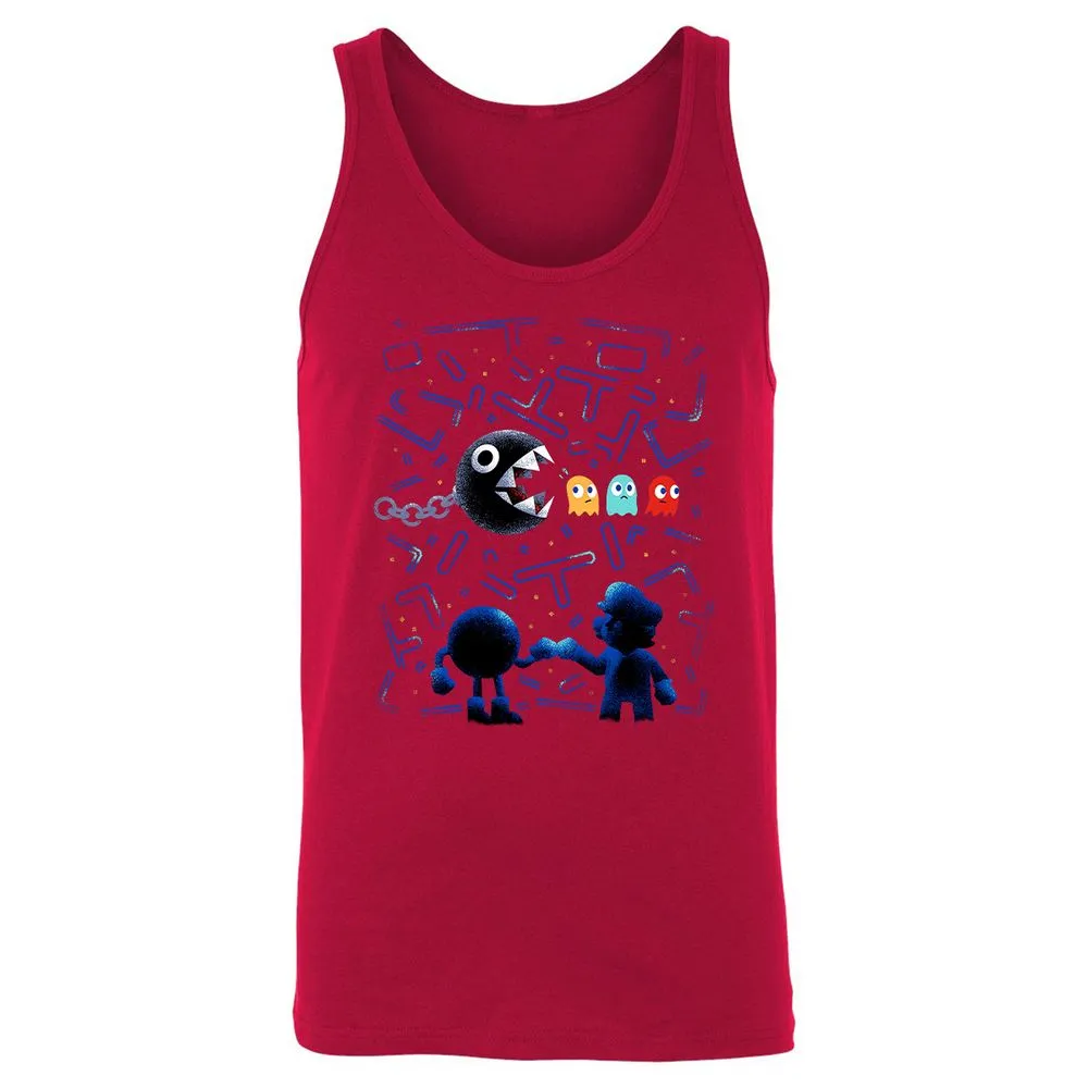 Unisex Jersey Tank - L9ZY1KD2 - Red - 11