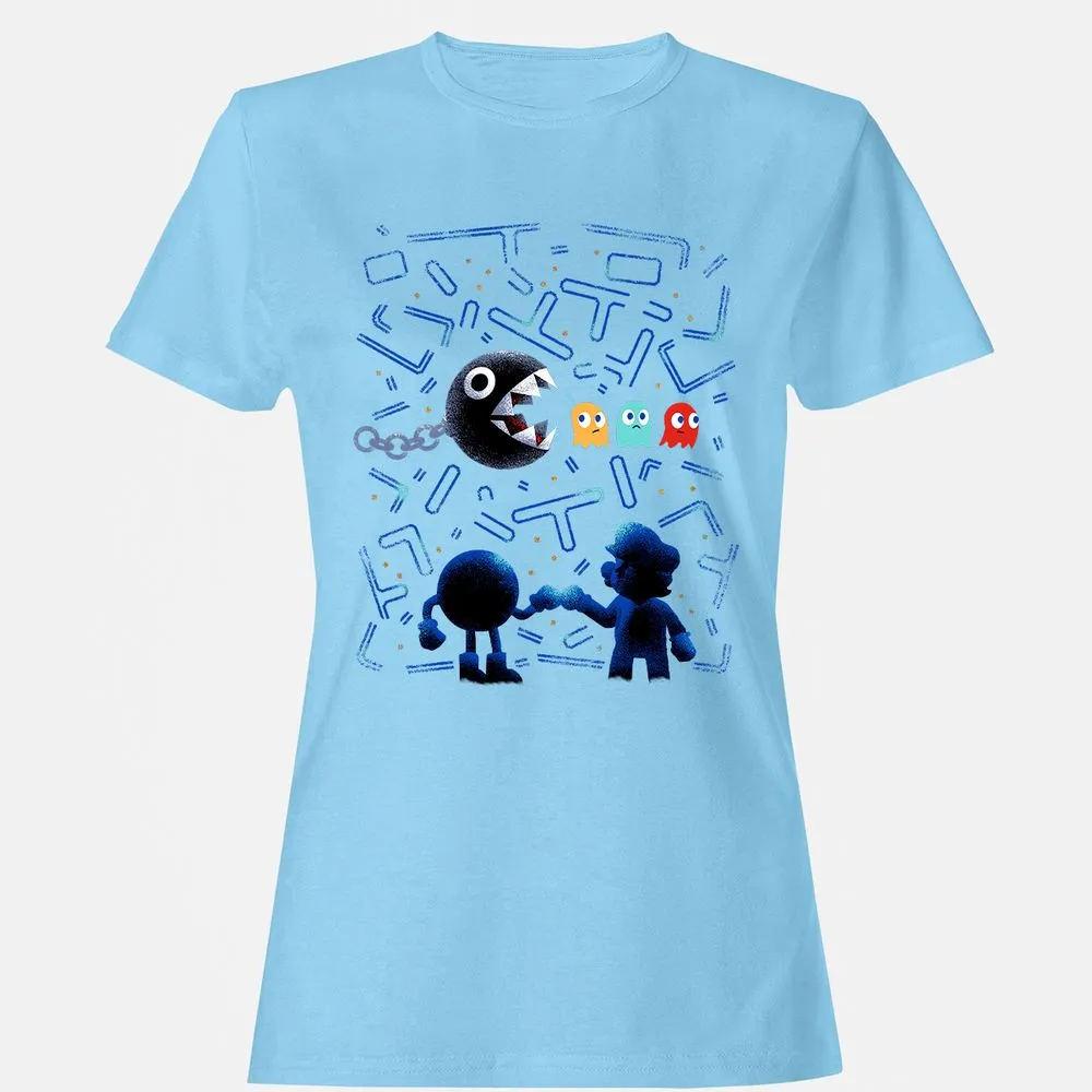 Women's T-Shirt - W1PSVKFV - Light Blue - 8
