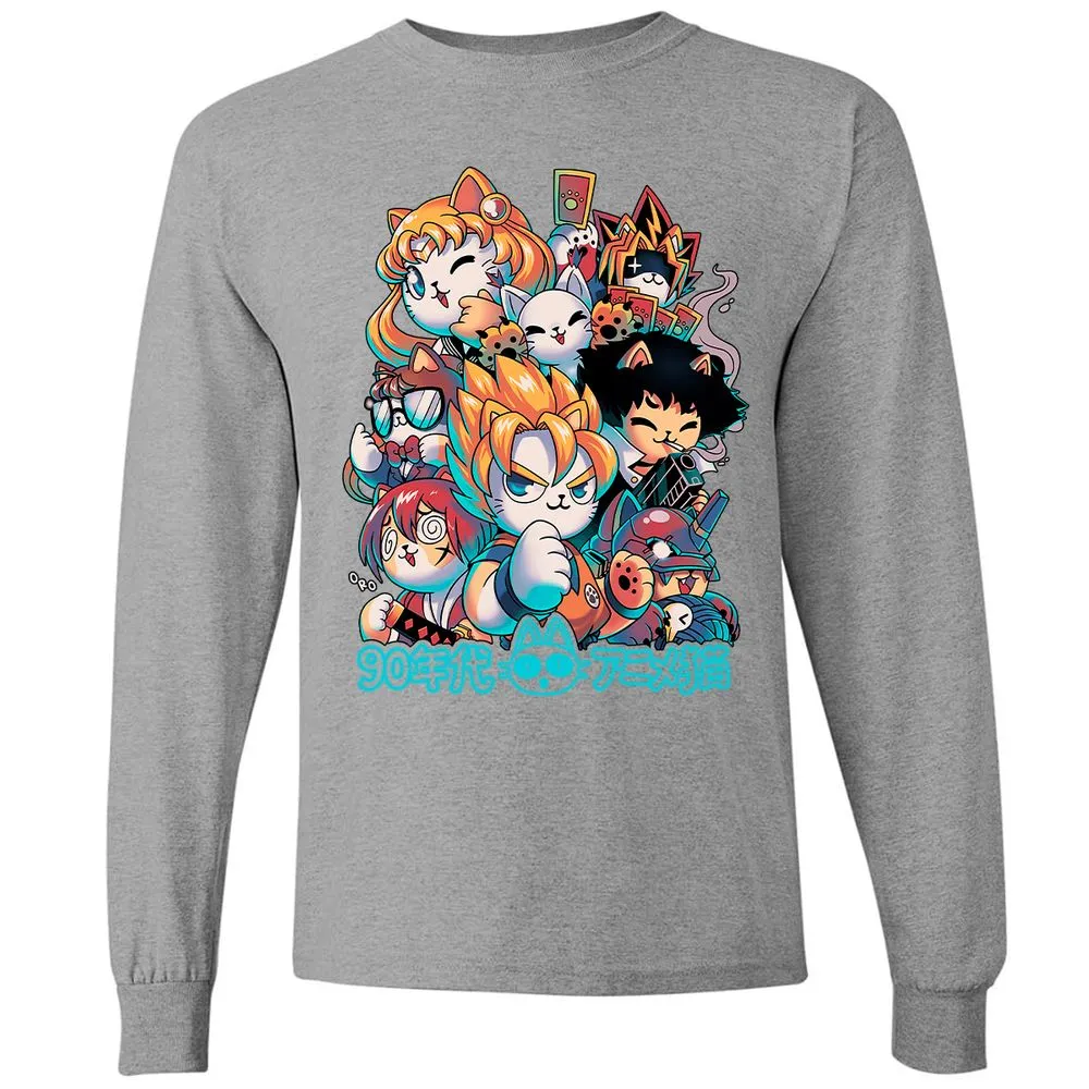 Long Sleeve T-Shirt - ERXVQSH7 - Graphite Heather - 6