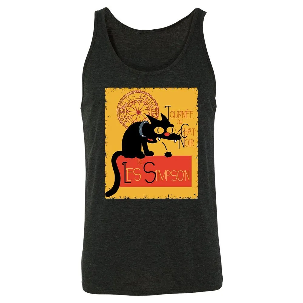 Unisex Jersey Tank - 8F1RDVH8 - Charcoal Black Triblend - 5