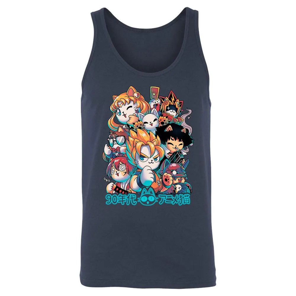 Unisex Jersey Tank - RF6XEQ45 - Navy - 2