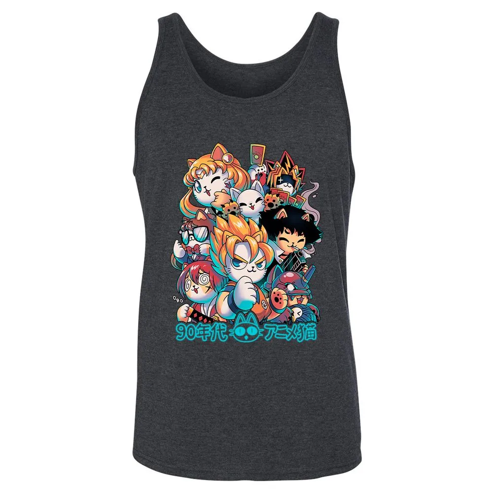 Unisex Jersey Tank - RF6XEQ45 - Dark Grey Heather - 6