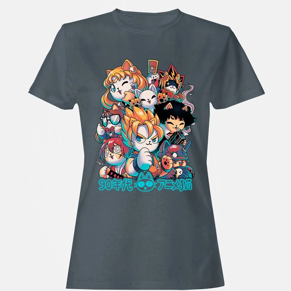 Women's T-Shirt - 2Z4CZQ69 - Charcoal - 3