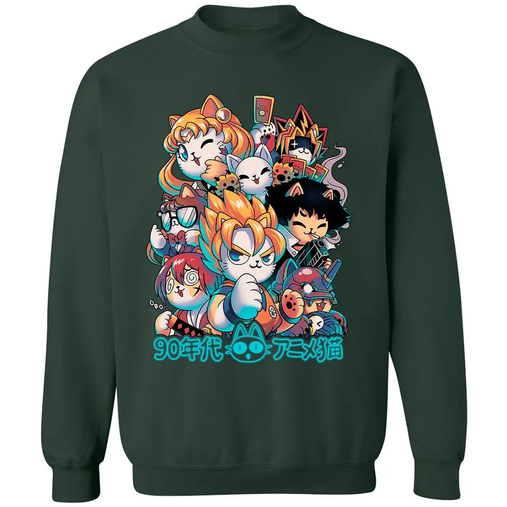 Classic Unisex Sweatshirt - 7Q45MECR - Forest Green - 4