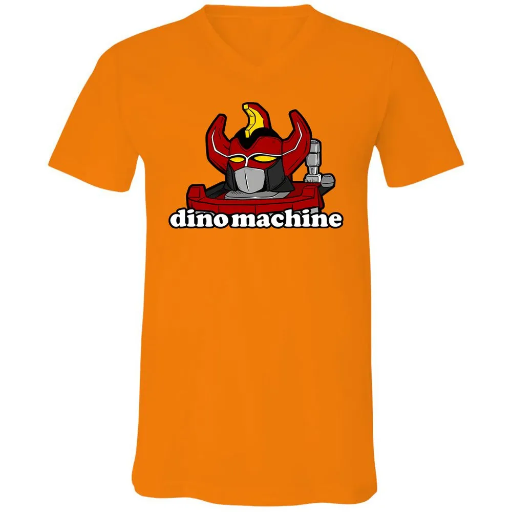 Unisex V-Neck T-Shirt - H9W7QDDN - Orange - 11