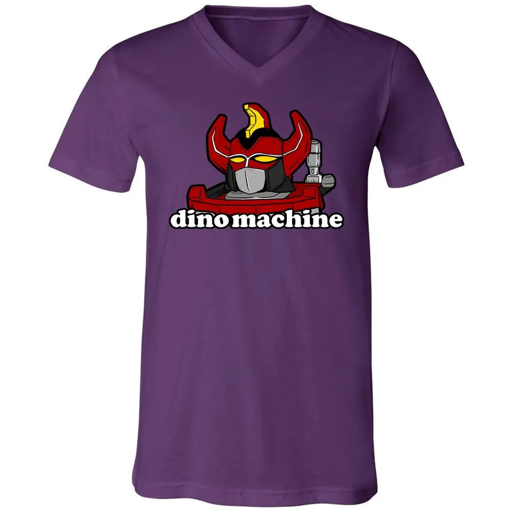 Unisex V-Neck T-Shirt - H9W7QDDN - Team Purple - 9