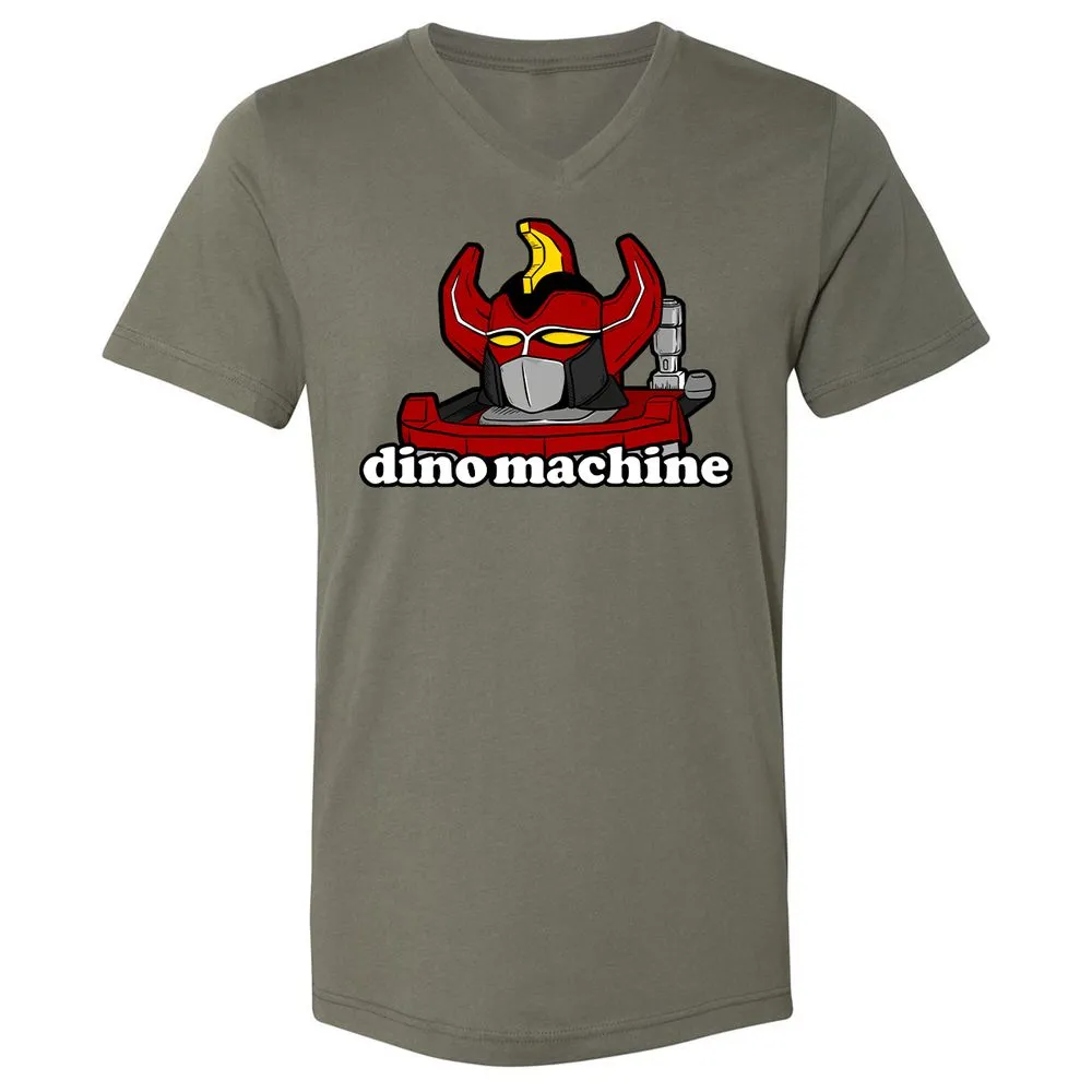 Unisex V-Neck T-Shirt - H9W7QDDN - Military Green - 10