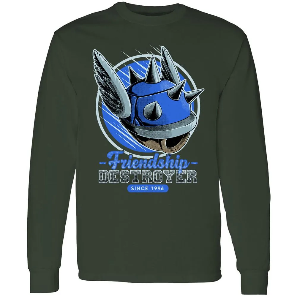 Long Sleeve T-Shirt - BR2CDMQZ - Forest Green - 4