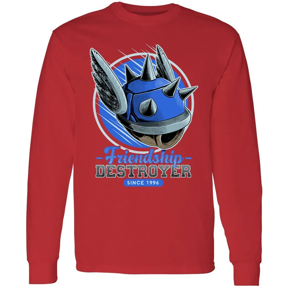 Long Sleeve T-Shirt - BR2CDMQZ - Red - 14