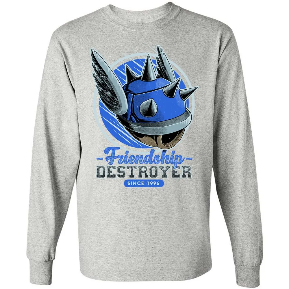 Long Sleeve T-Shirt - BR2CDMQZ - Ash - 7