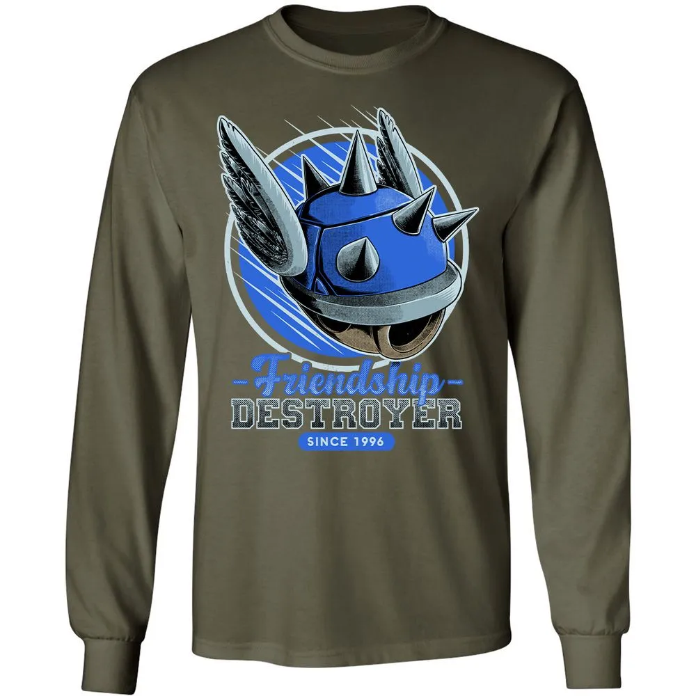 Long Sleeve T-Shirt - BR2CDMQZ - Military Green - 16