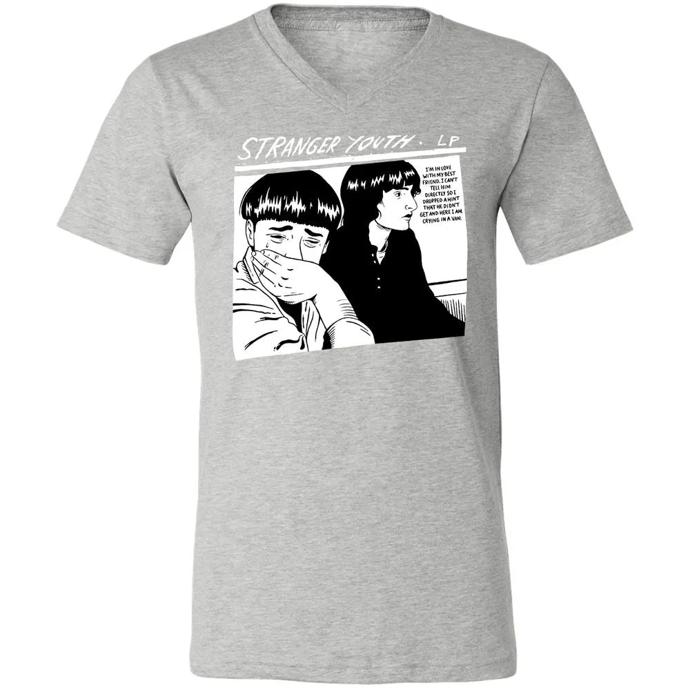Unisex V-Neck T-Shirt - 7R3H5595 - Athletic Heather - 7