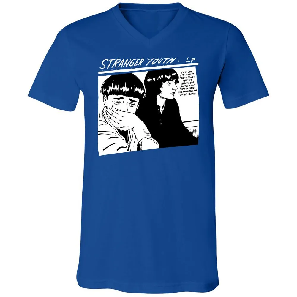 Unisex V-Neck T-Shirt - 7R3H5595 - True Royal - 4