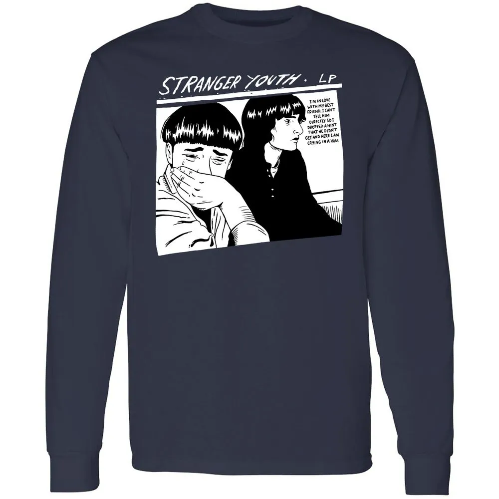 Long Sleeve T-Shirt - A8VFNZNR - Navy - 2