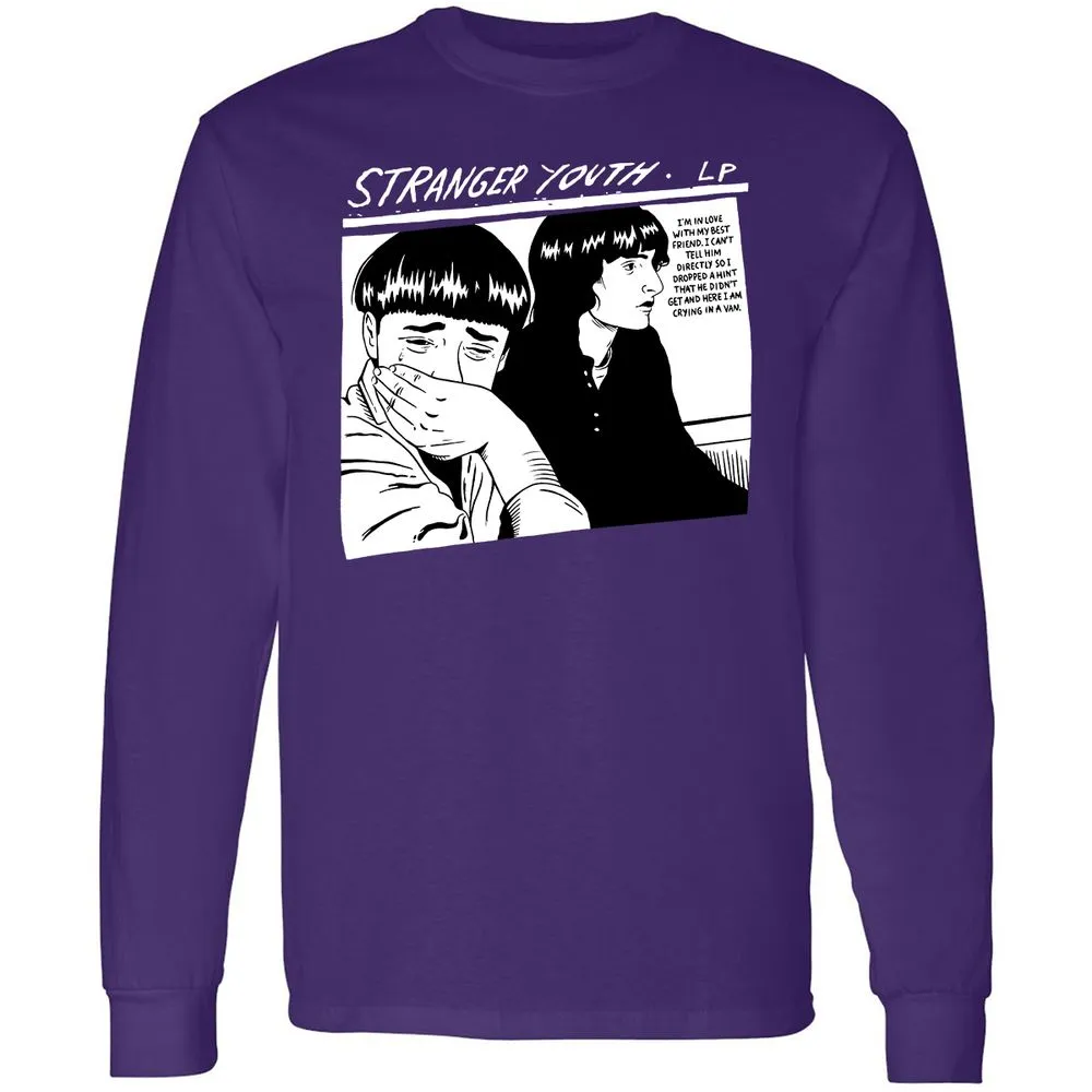 Long Sleeve T-Shirt - A8VFNZNR - Purple - 13