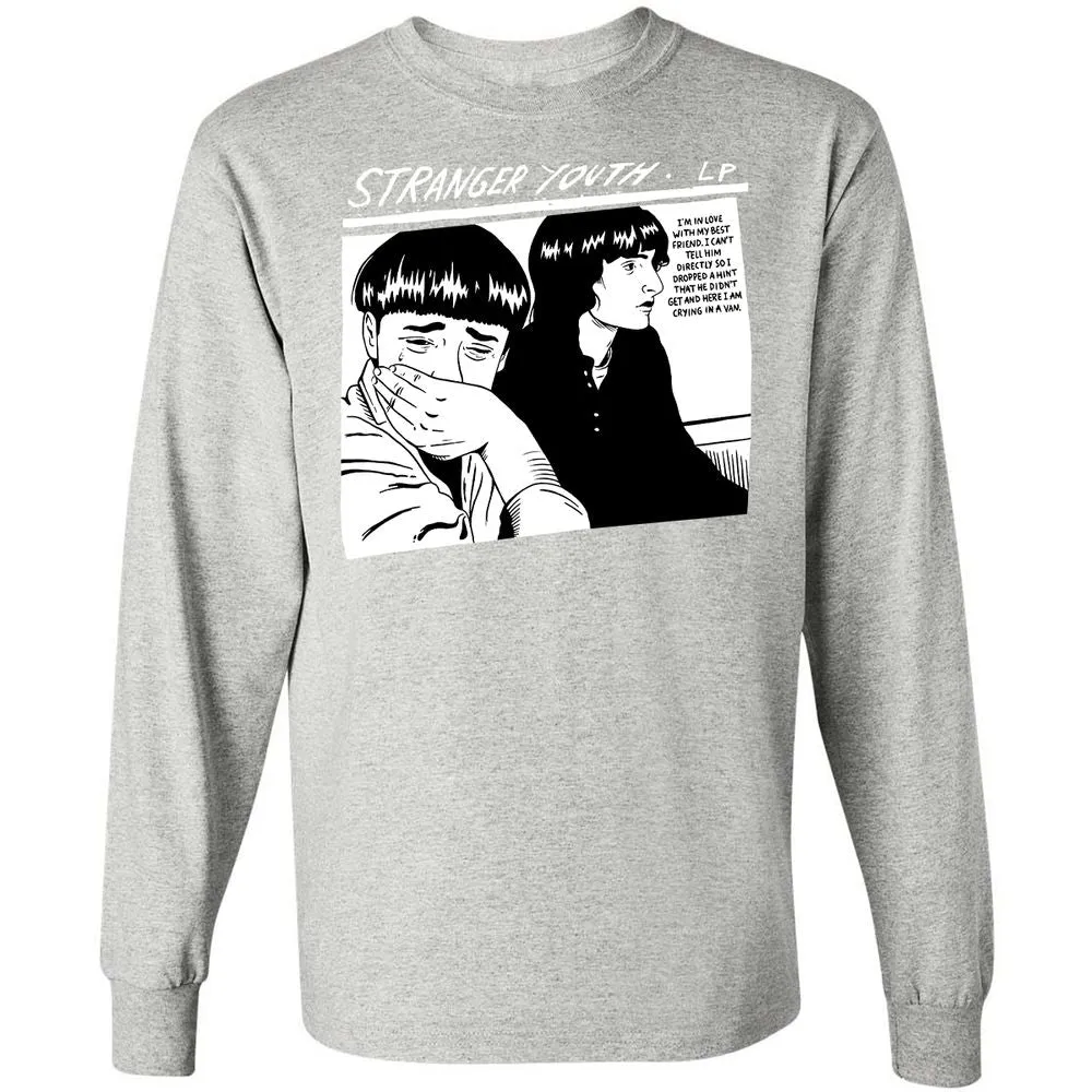 Long Sleeve T-Shirt - A8VFNZNR - Ash - 7