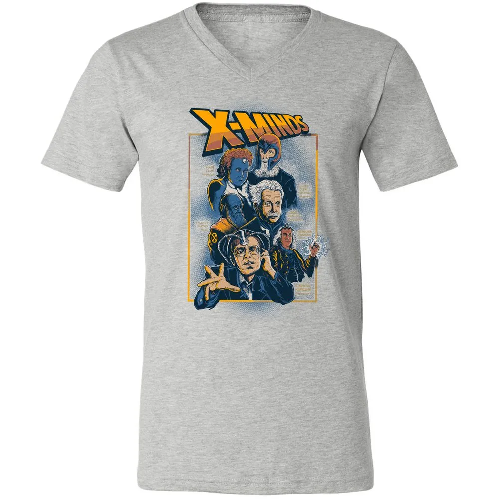 Unisex V-Neck T-Shirt - KH6CH7RS - Athletic Heather - 7