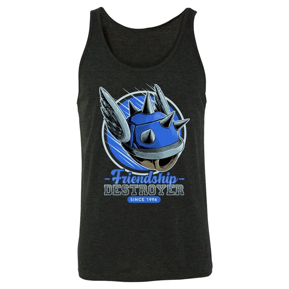 Unisex Jersey Tank - 9B3K8WGX - Charcoal Black Triblend - 5