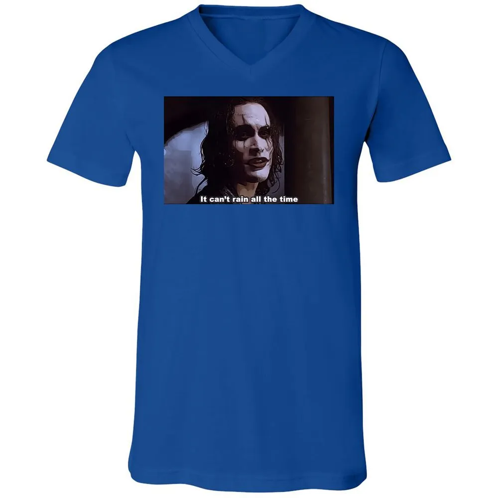 Unisex V-Neck T-Shirt - 7WJJ8HLQ - True Royal - 4