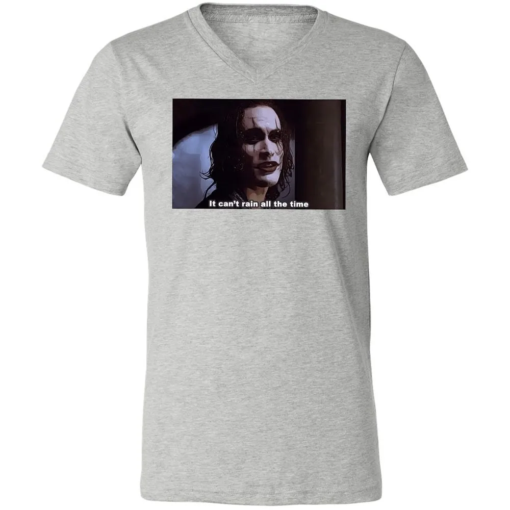 Unisex V-Neck T-Shirt - 7WJJ8HLQ - Athletic Heather - 7