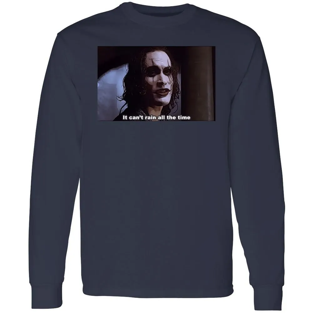 Long Sleeve T-Shirt - UQ347RTU - Navy - 2