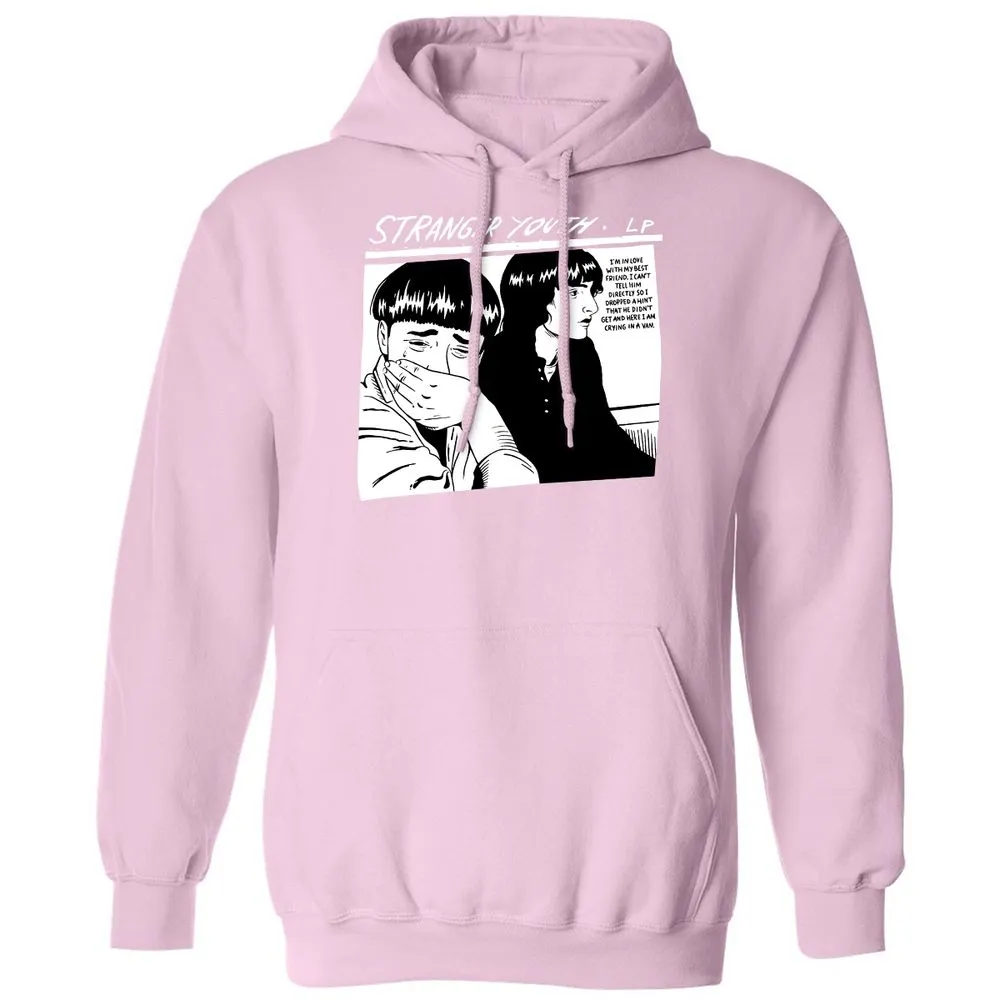 Classic Unisex Hoodie - E4X9VEAW - Light Pink - 3