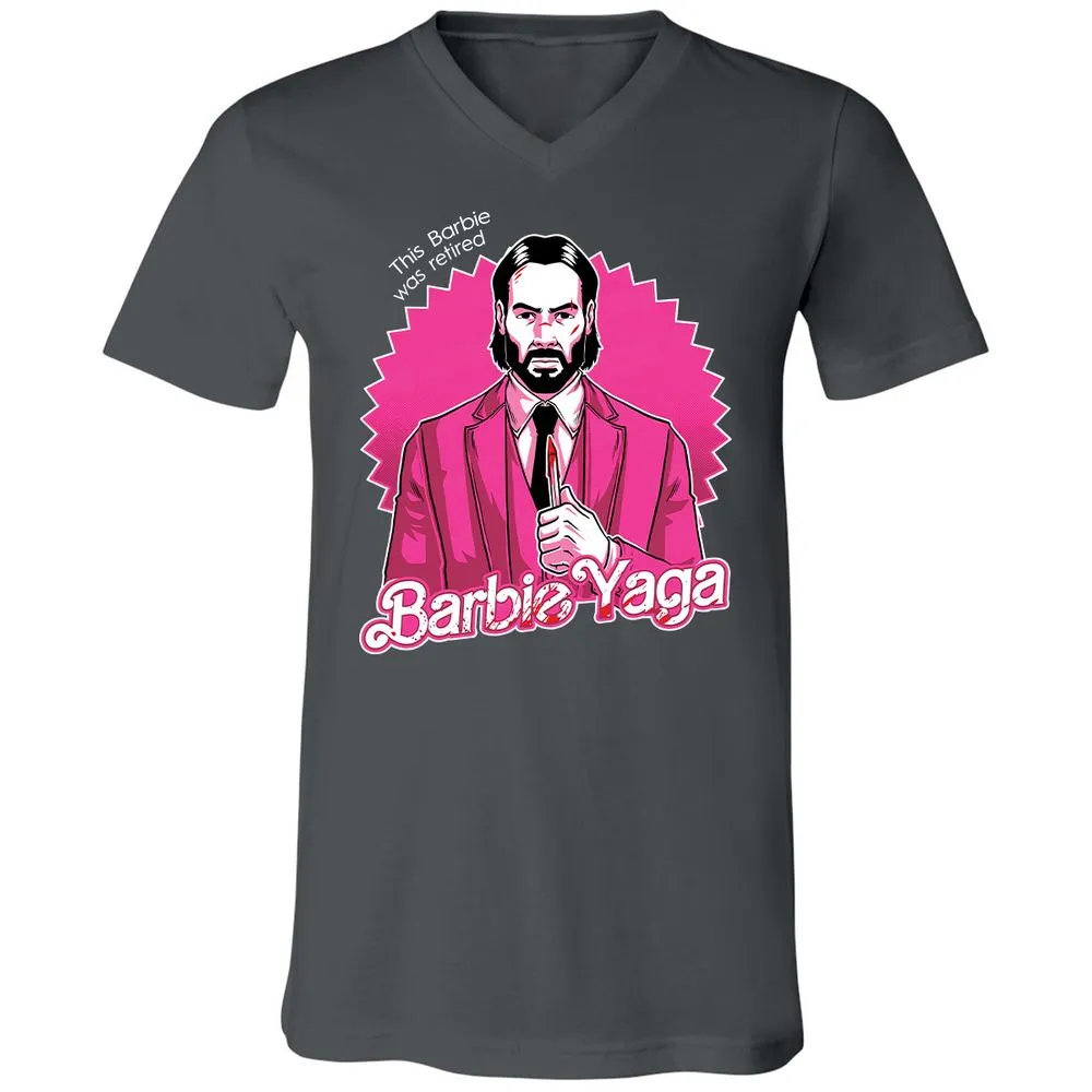Unisex V-Neck T-Shirt - KEVDZ3J6 - Asphalt - 12