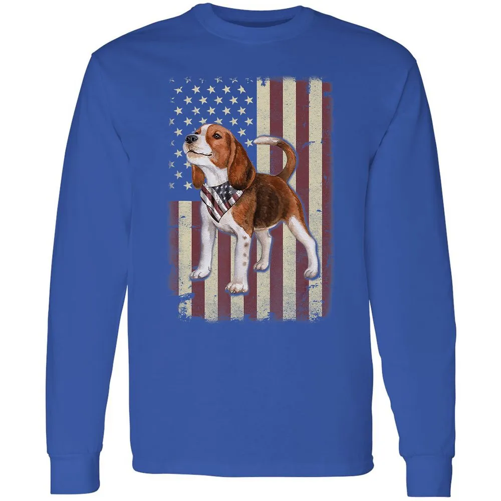 Long Sleeve T-Shirt - 21V2CGGJ - Royal - 8
